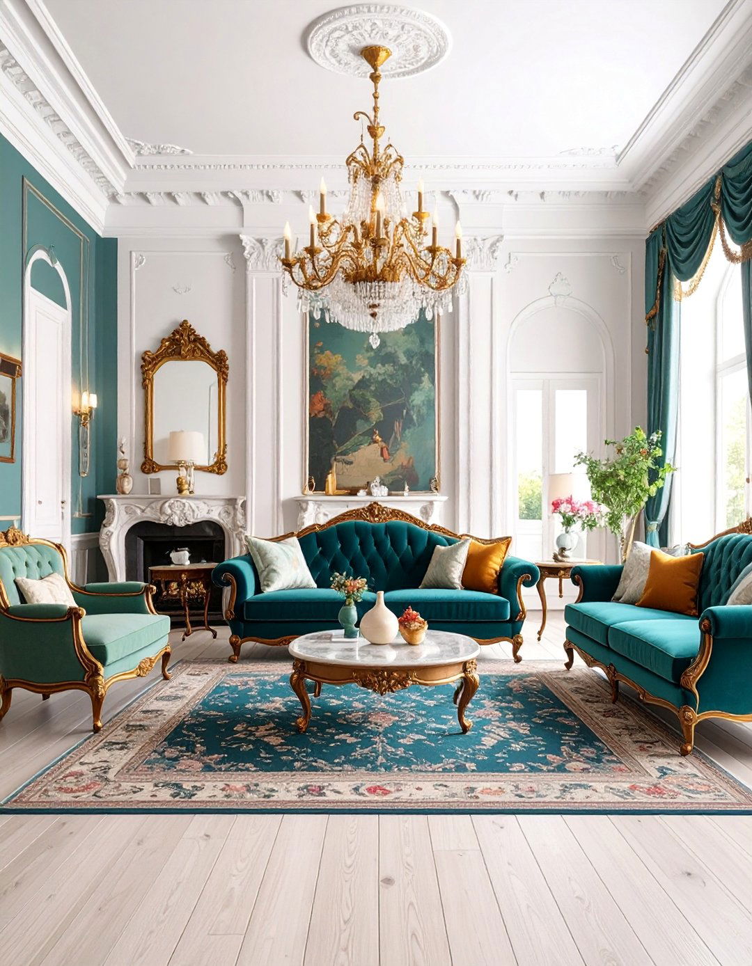 Victorian Eclectic Living Room with Modern Comfort - 25 Eclectic Living Room Ideas