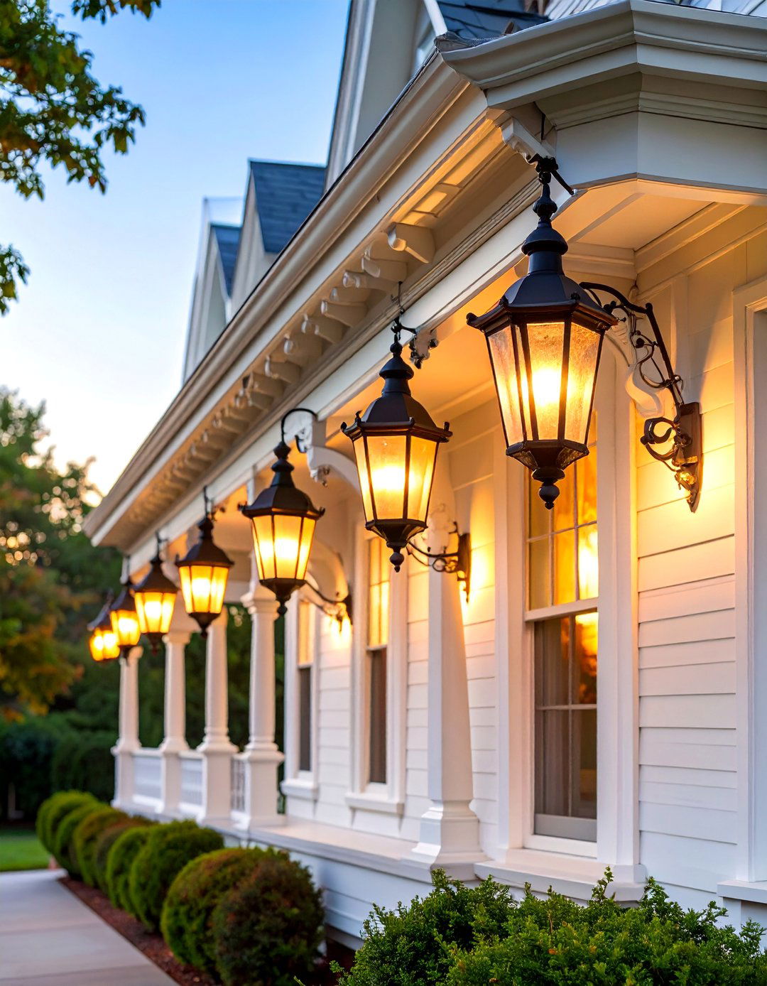 Victorian Era Elegance Lighting - 25 Soffit Lighting Ideas