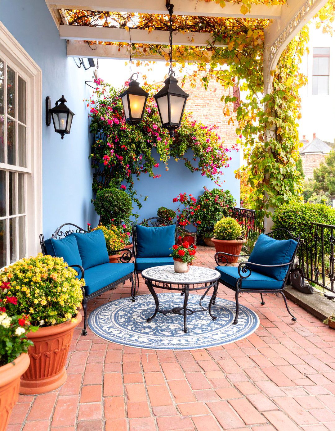 Victorian Garden Townhouse Patio - 25 townhouse patio ideas