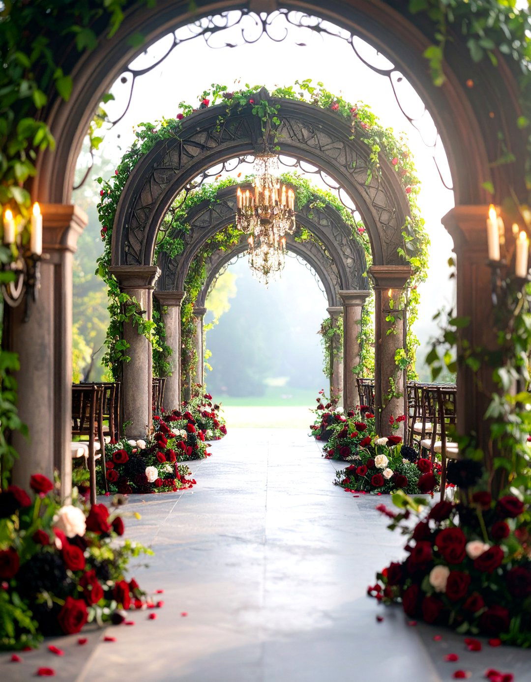 Victorian Garden Wedding with Gothic Romance - 25 Garden Wedding Ideas