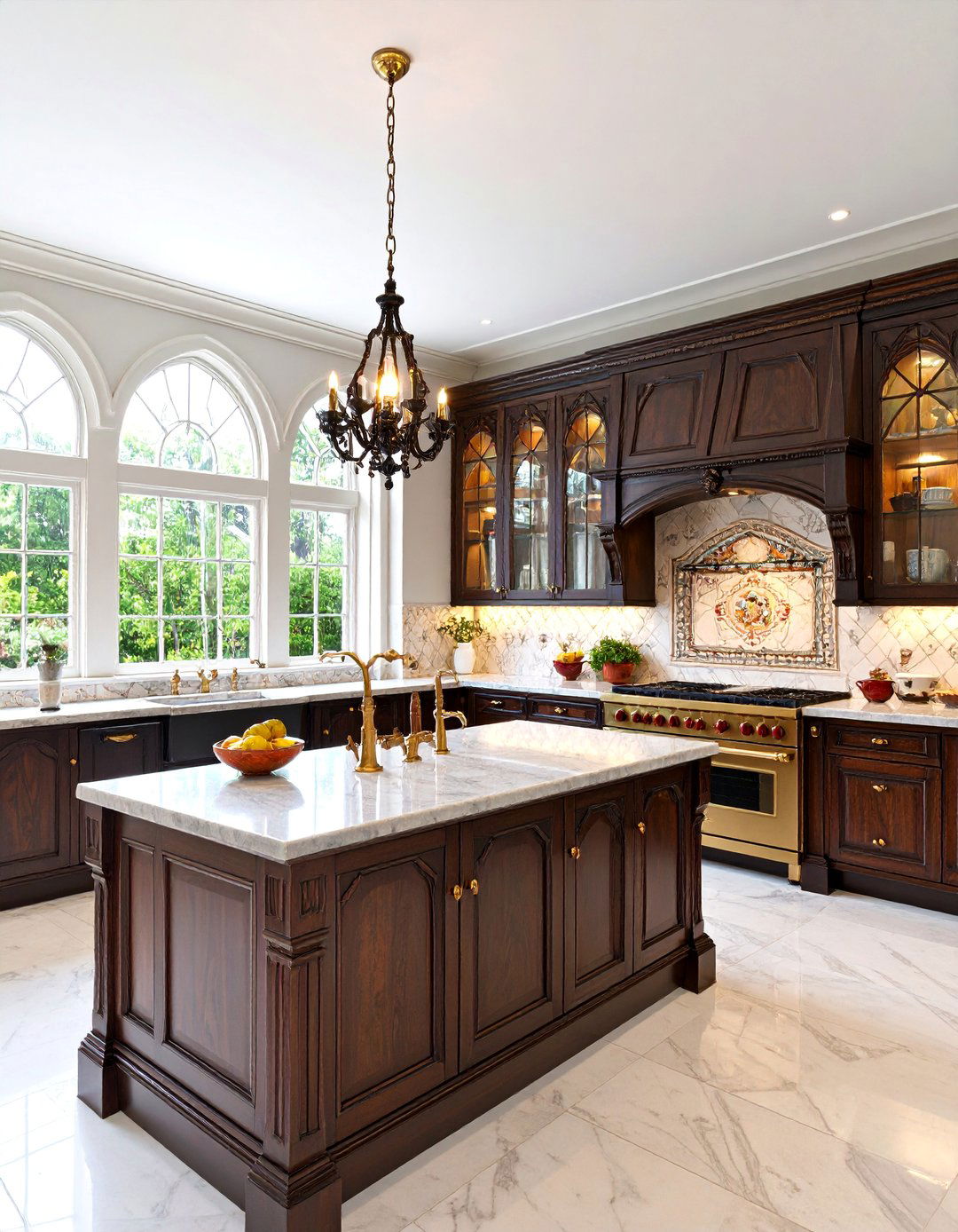 Victorian Gothic Revival Kitchenette - 25 Kitchenette Ideas