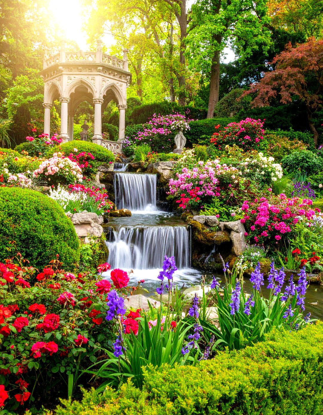 Victorian Gothic Revival - 25 Backyard Waterfall Ideas