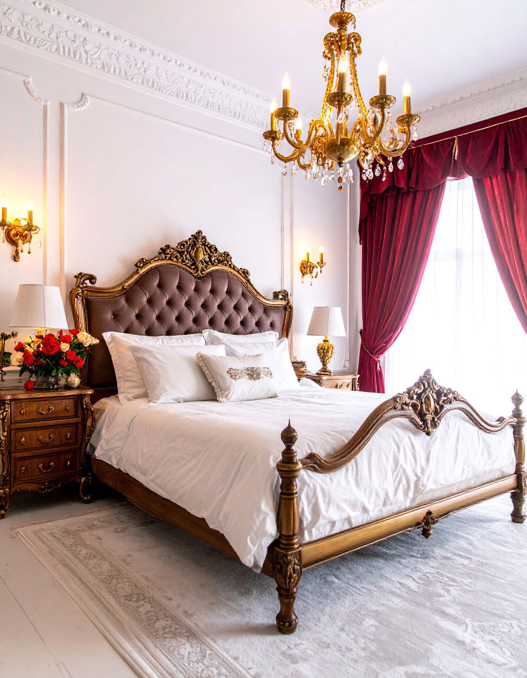 Victorian Industrial Brass Bedroom - 25 Steampunk Bedroom Ideas