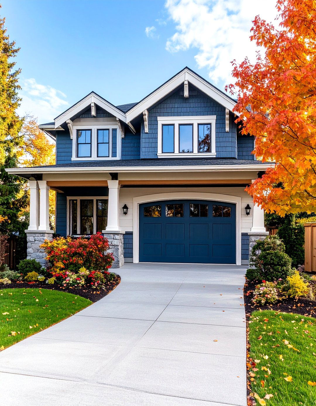 Victorian Inspired Ornate Trim Details - 25 Exterior Garage Door Trim Ideas