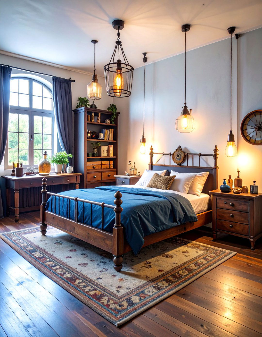 Victorian Inventors Bedroom Workshop - 25 Steampunk Bedroom Ideas