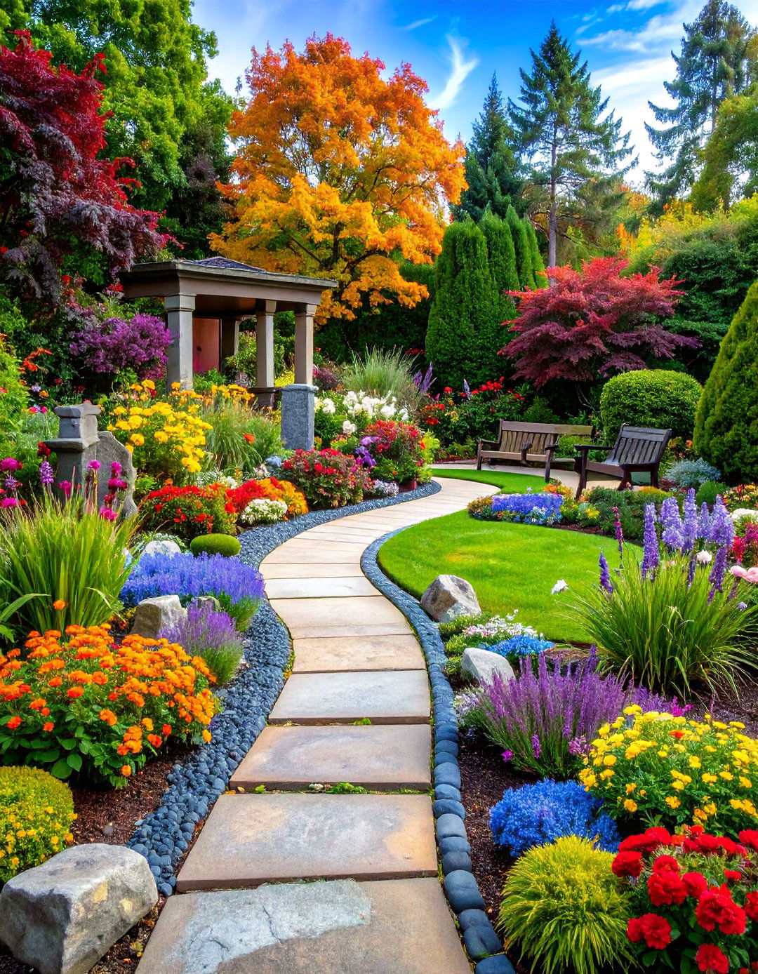 Victorian Memorial and Commemorative Garden - 25 Victorian Front Garden Ideas