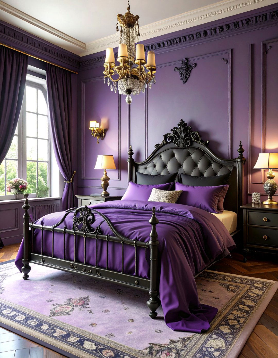Victorian Mourning Vampire Bedroom - 25 Vampire Bedroom Ideas