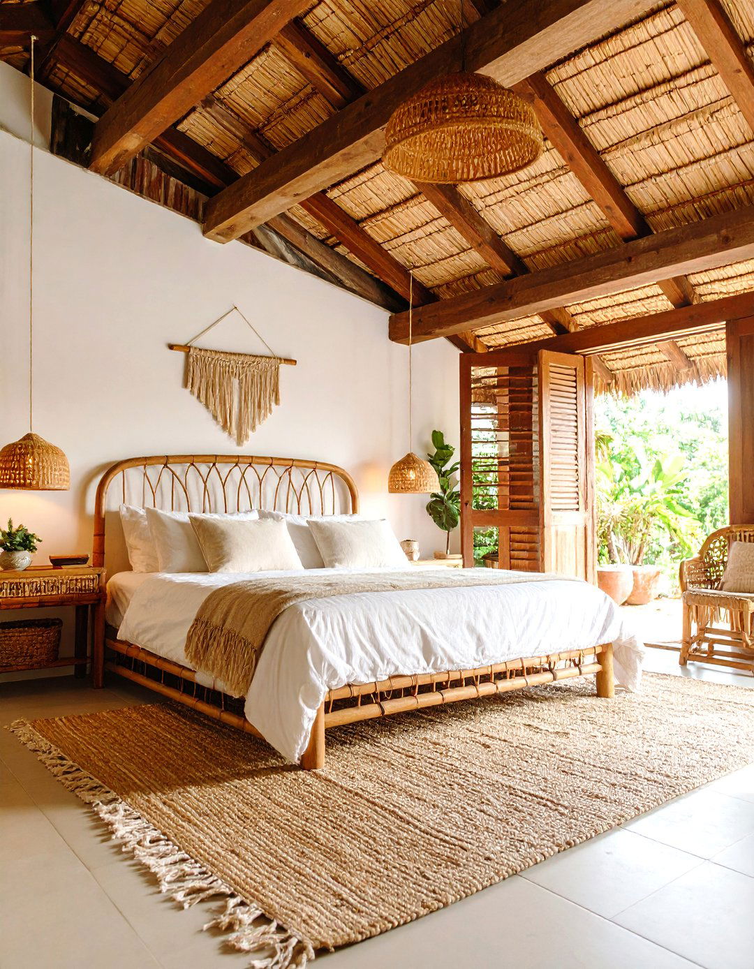 Vietnamese Colonial Bedroom with French Influences - 25 Asian Bedroom Ideas