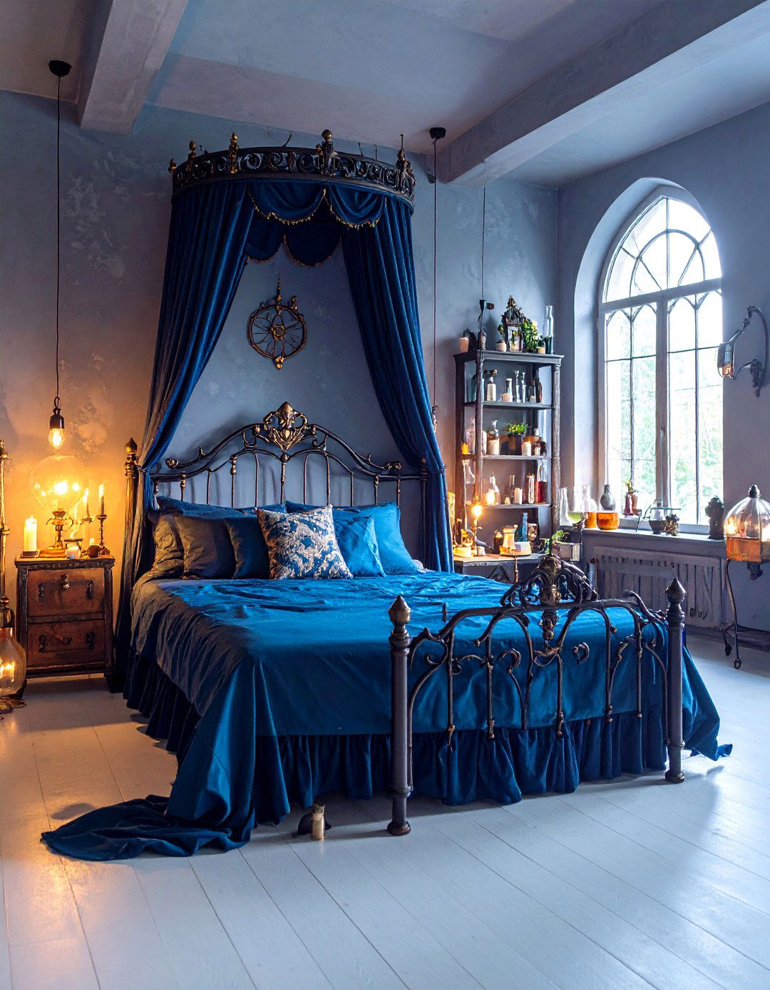 Vintage Apothecary Vampire Laboratory - 25 Vampire Bedroom Ideas