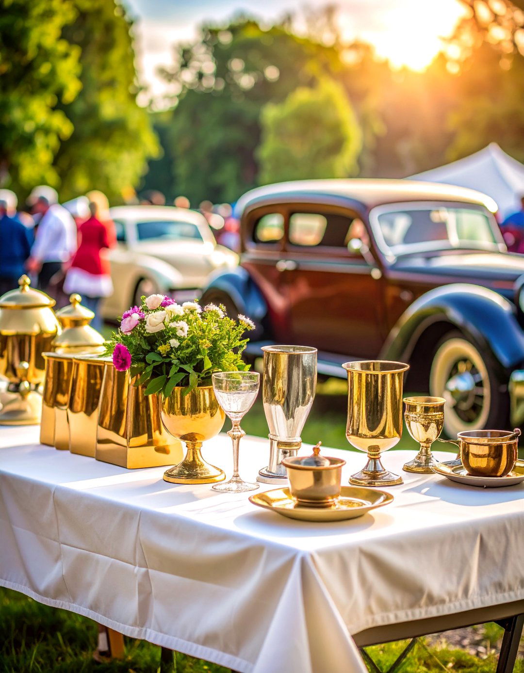 Vintage Brass Car Show and Rally Experience - 25 21th Wedding Anniversary Ideas