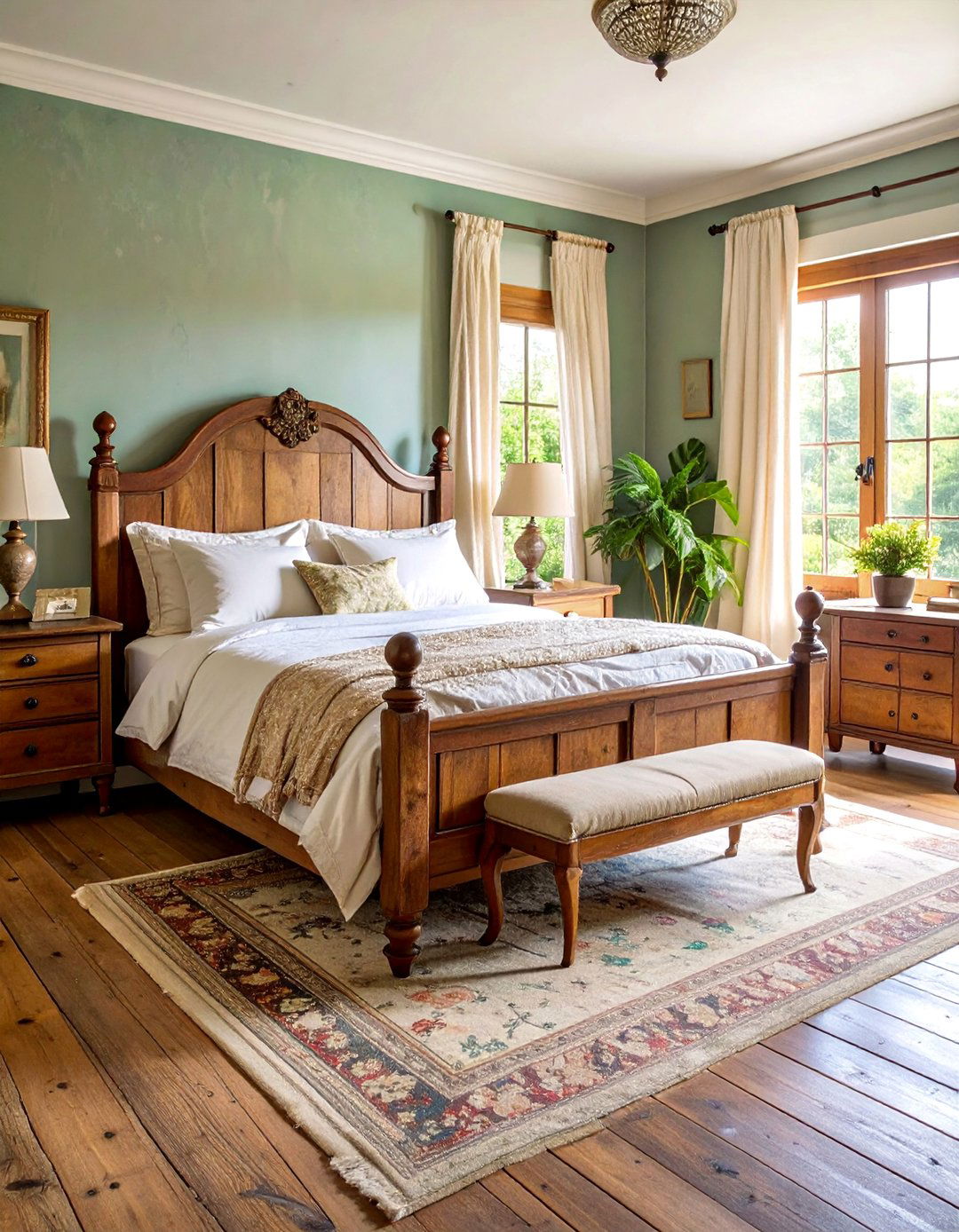 Vintage Brown Bedroom - 25 Brown Bedroom Ideas
