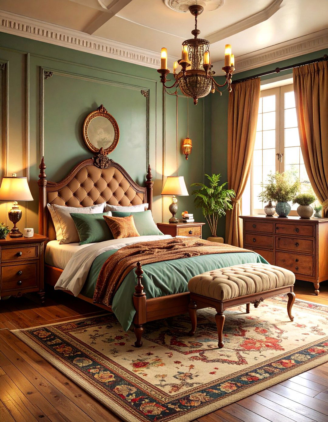 Vintage Charm Box Room with Antique Furniture and Classic Storage - 25 Box Room Ideas