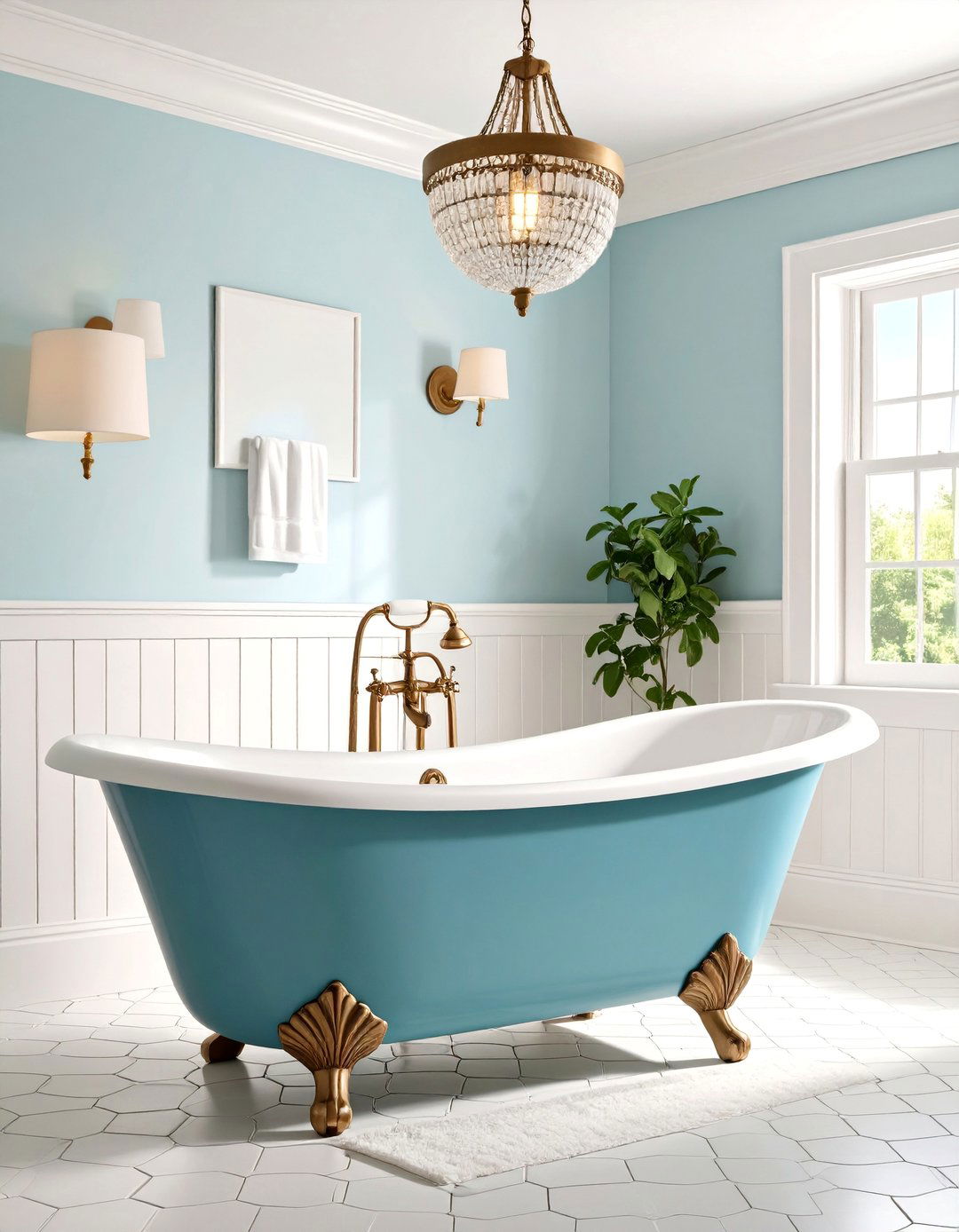 Vintage Charm with Modern Updates - 25 Hallway Bathroom Ideas