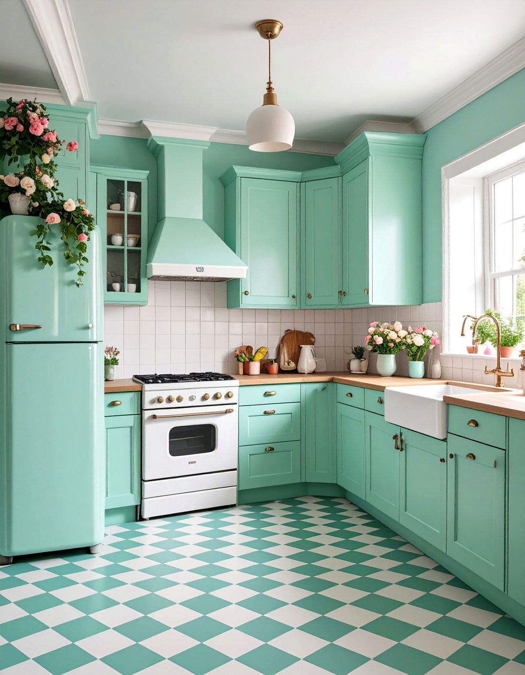 Vintage Chic L Shaped Kitchen - 25 l shaped kitchen ideas