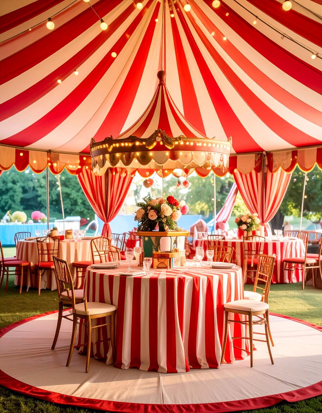 Vintage Circus Carnival Whimsical Romance - 25 Wedding Decoration Ideas