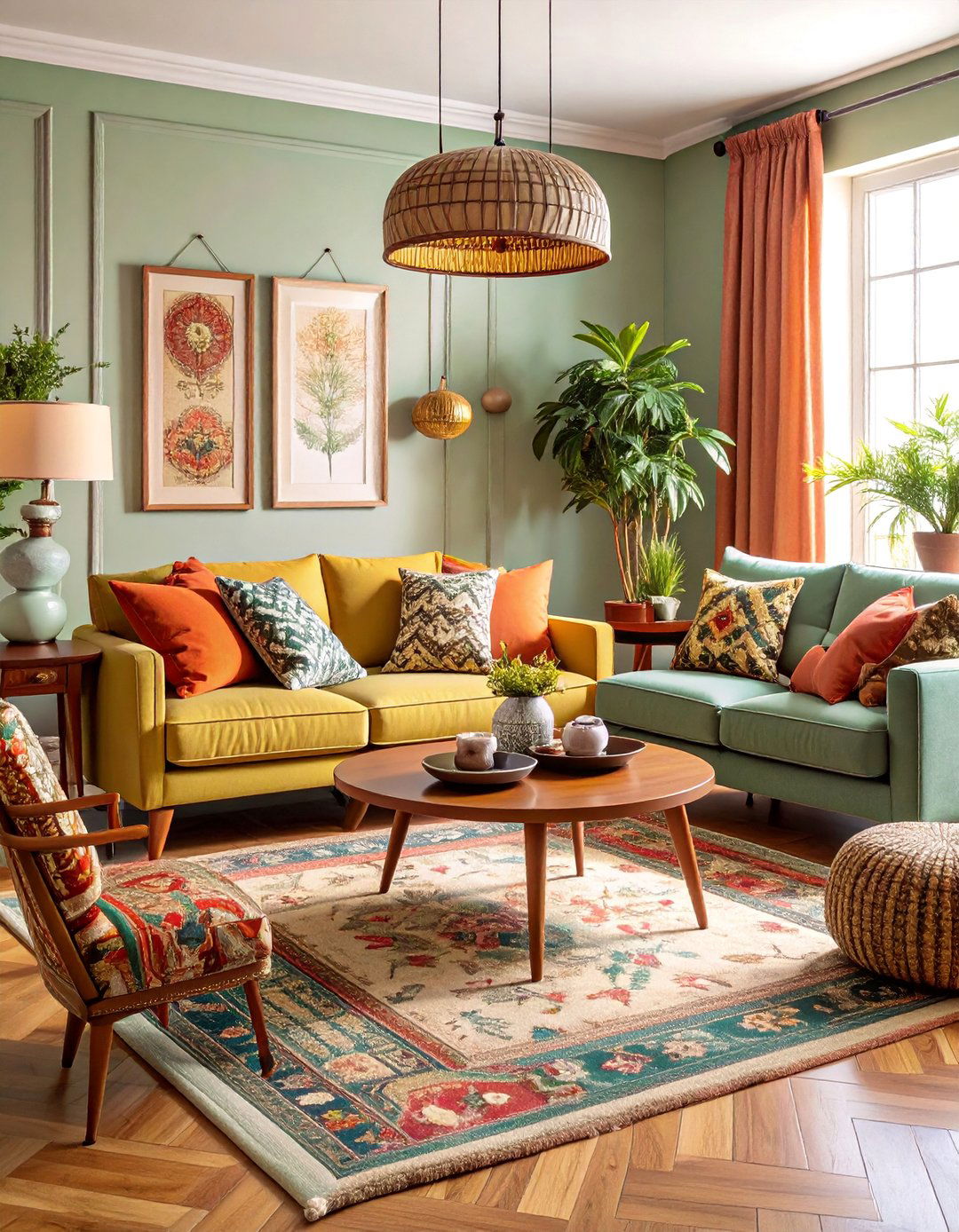 Vintage Eclectic Condo Living Room - 25 Condo Living Room Ideas