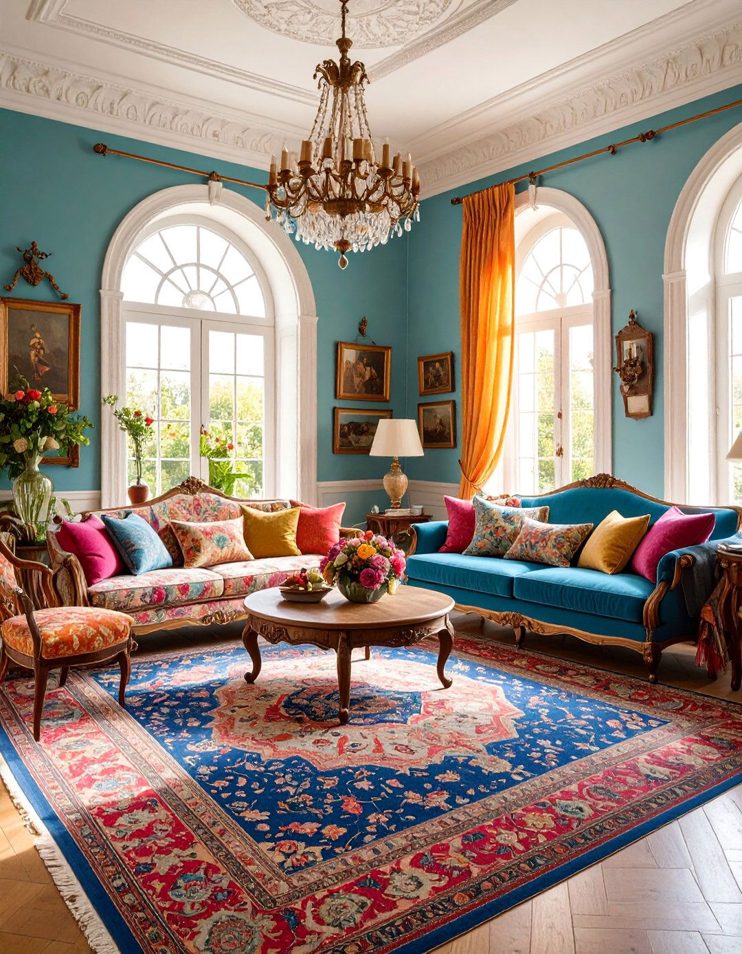 Vintage Eclectic Morning Room - 25 Morning Room Ideas