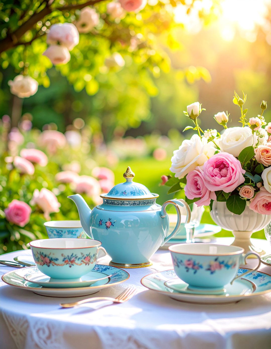 Vintage Garden Party with Antique Touches - 25 Small Wedding Ideas