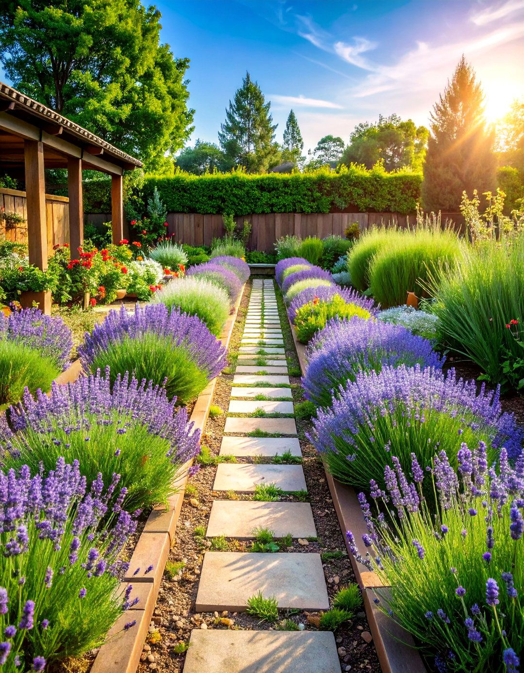 Vintage Herb Garden with Medicinal Plant Focus - 25 Vintage Garden Ideas