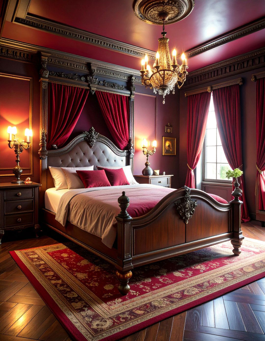 Vintage Horror Movie Vampire Lair - 25 Vampire Bedroom Ideas