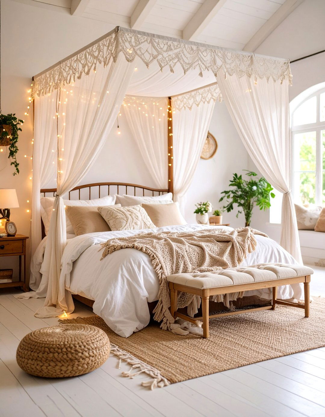 Vintage Lace Canopy Cottagecore Bedroom - 25 Cottagecore Bedroom Ideas