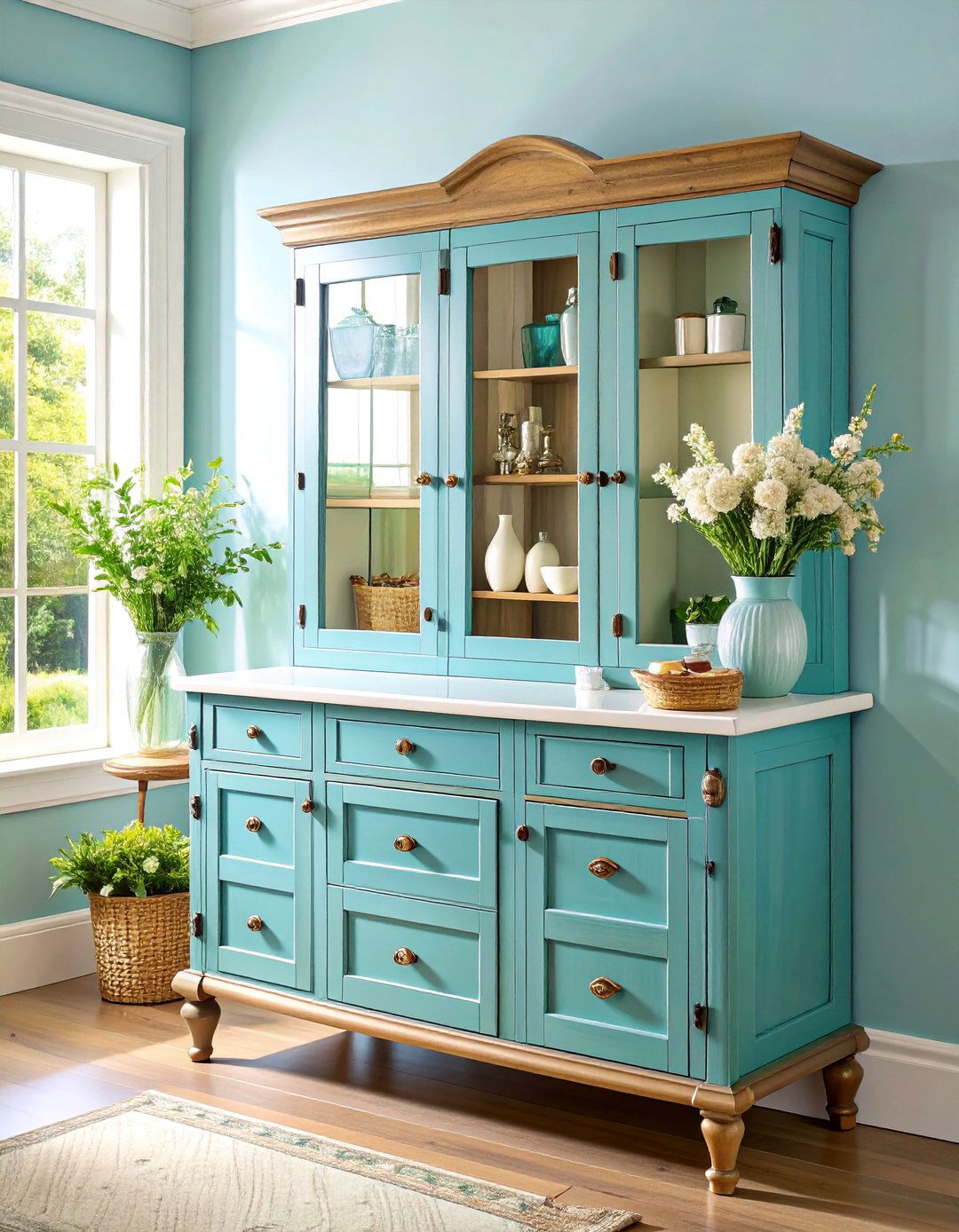 Vintage Medicine Storage Cabinet with Aesthetic Appeal - 25 Medicine Storage Ideas