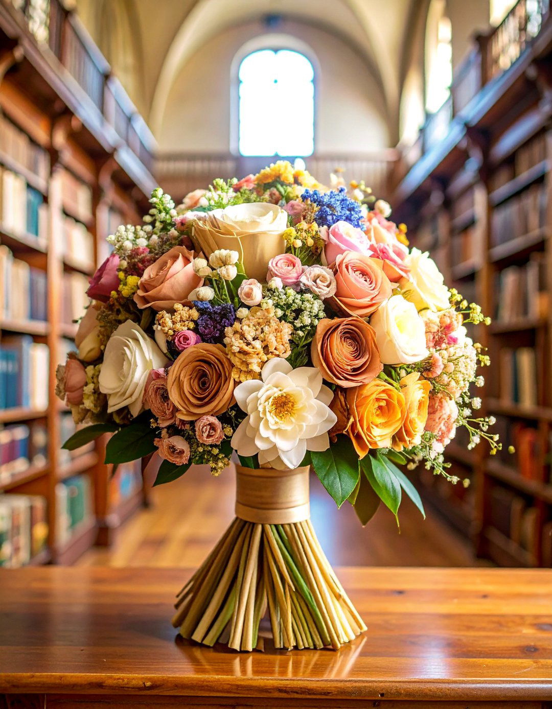 Vintage Paper Book Page Literary Bouquet - 25 Wedding Bouquet Ideas