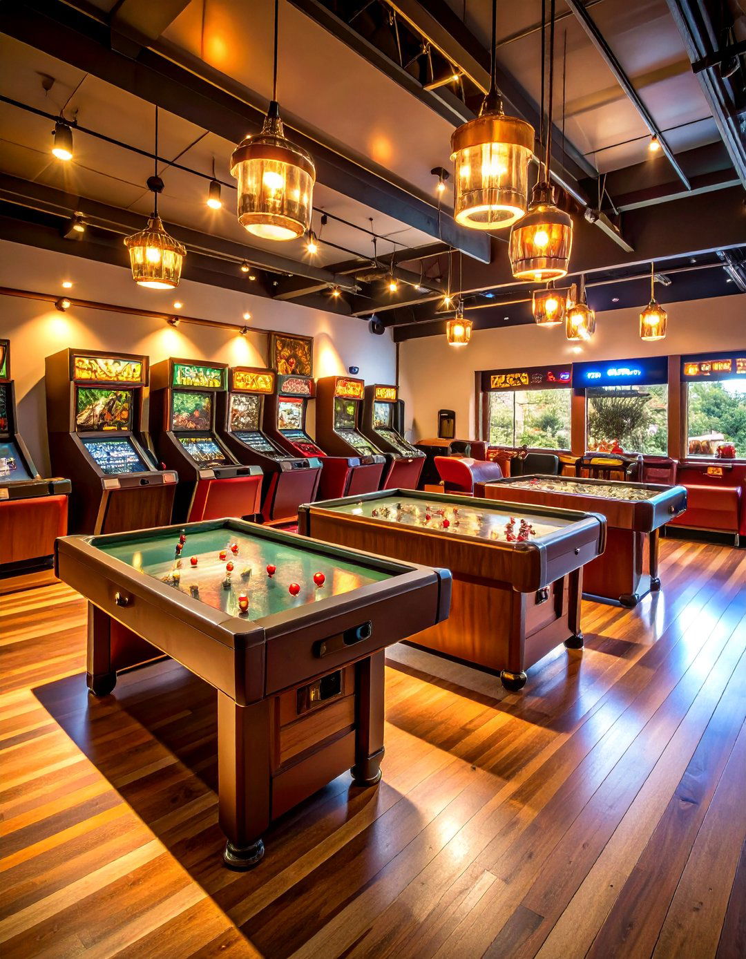 Vintage Pinball Paradise Room with Classic Machines - 25 Arcade Room Ideas