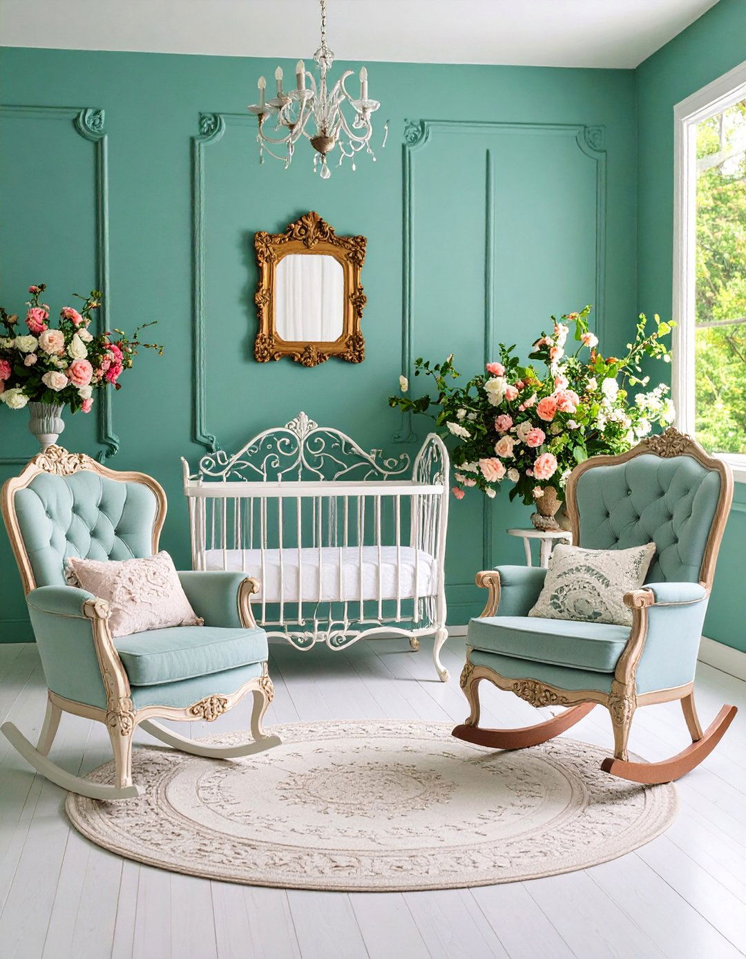 Vintage Princess Romance - 25 Princess Nursery Ideas