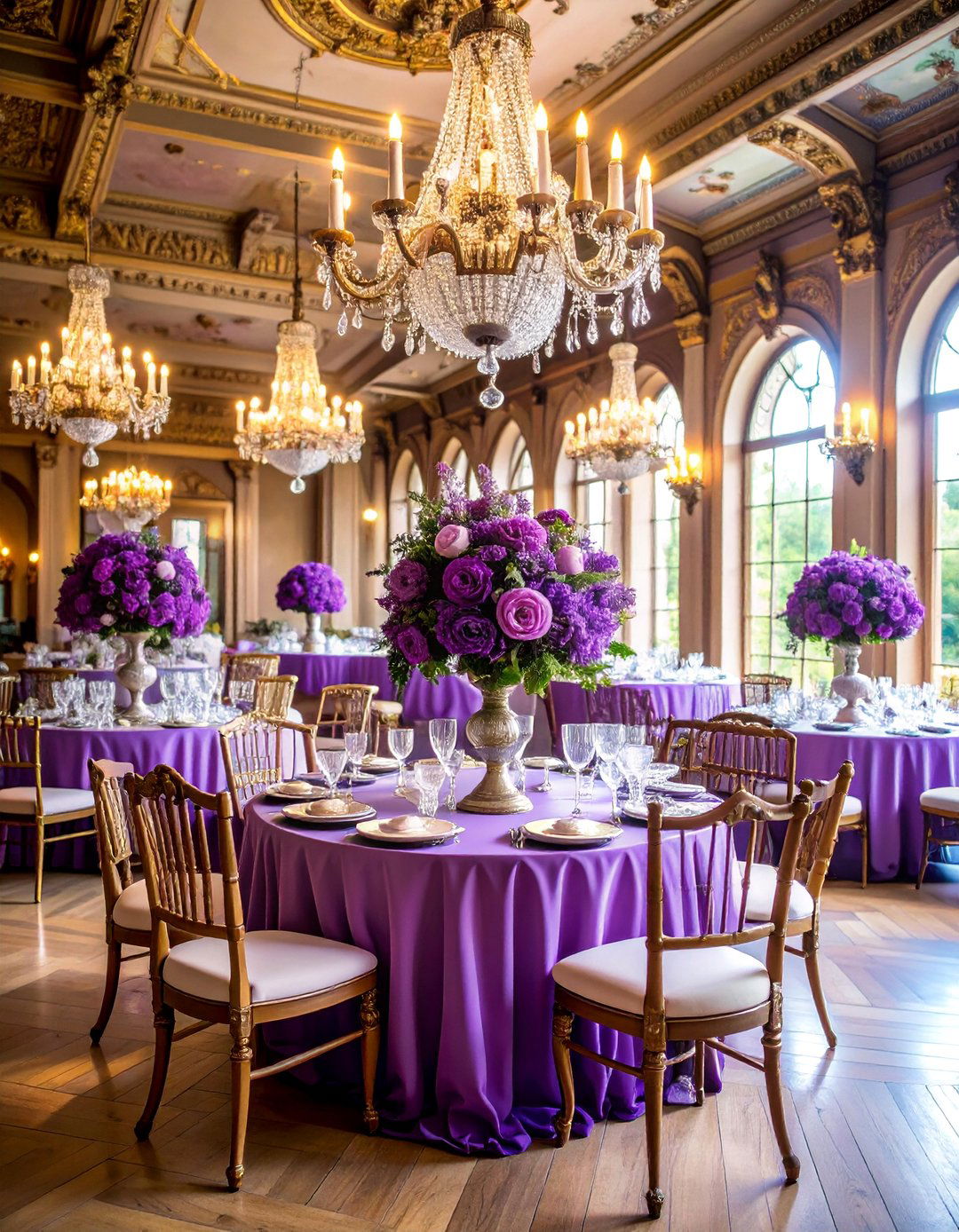 Vintage Purple Victorian Wedding Theme - 25 Purple Wedding Theme Ideas
