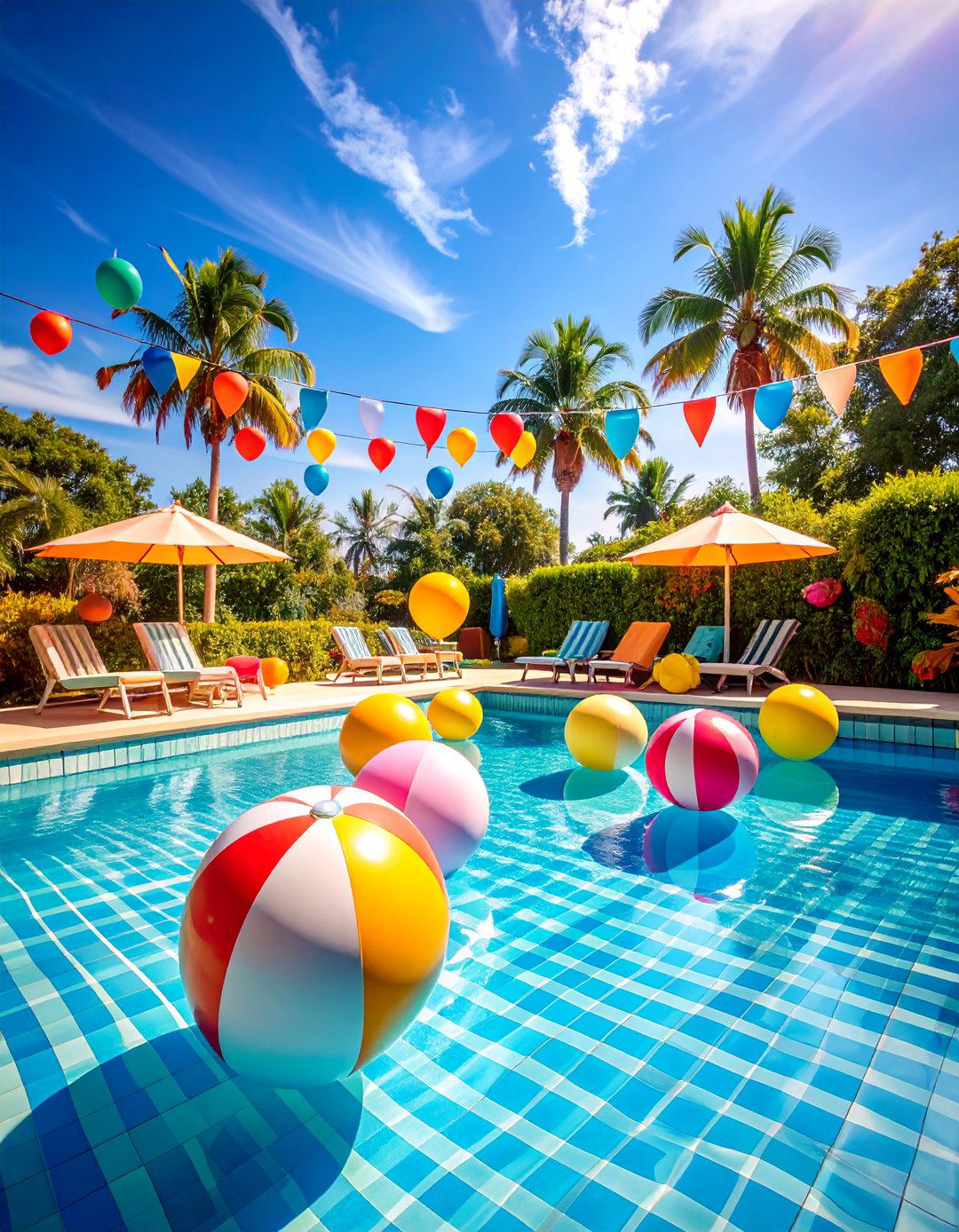 Vintage Retro s Pool Party - 25 Pool Party Ideas
