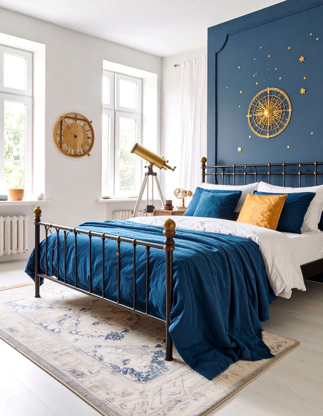Vintage Scientific Observatory Bedroom - 25 Steampunk Bedroom Ideas