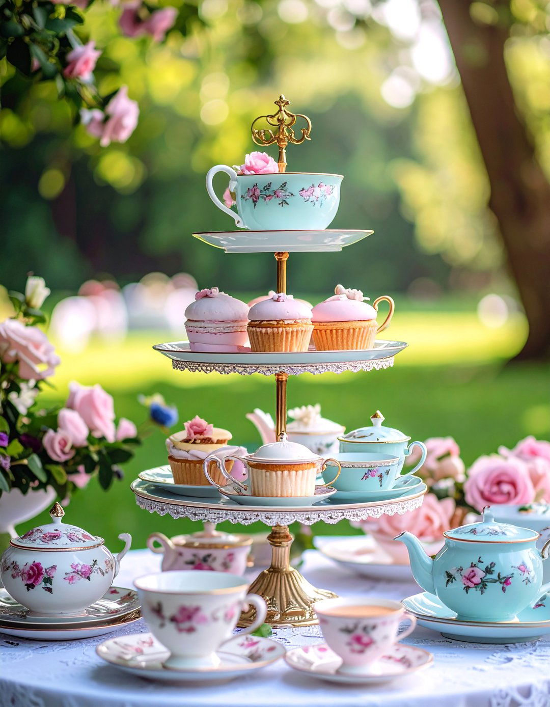Vintage Tea Party Wedding - 25 Wedding Theme Ideas