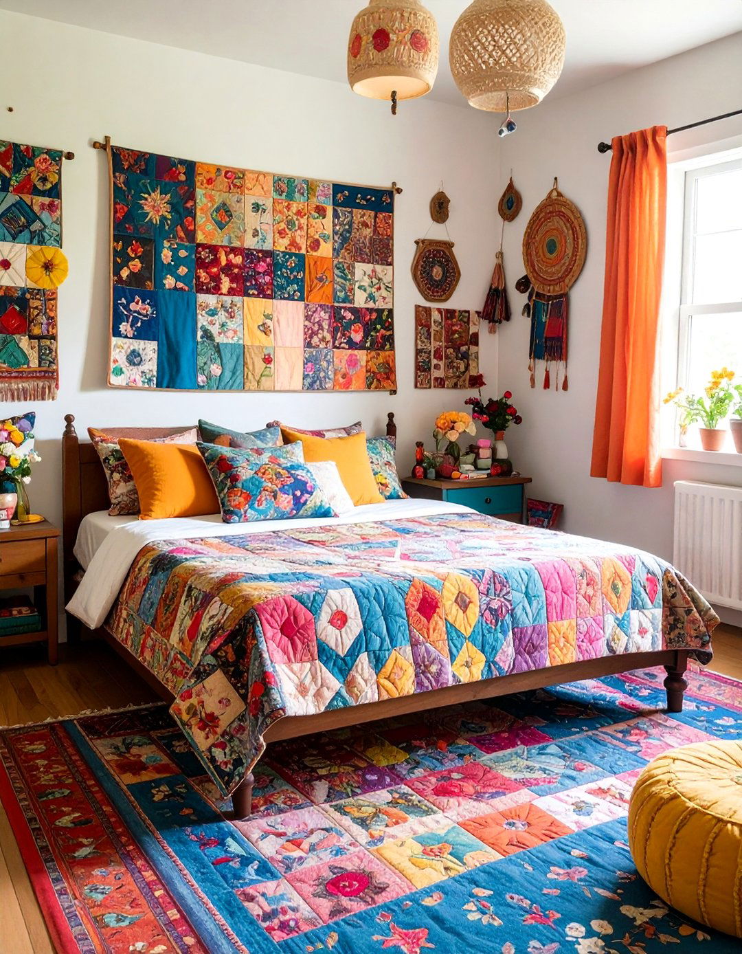 Vintage Textile Toddler Gallery - 25 Boho Toddler Room Ideas