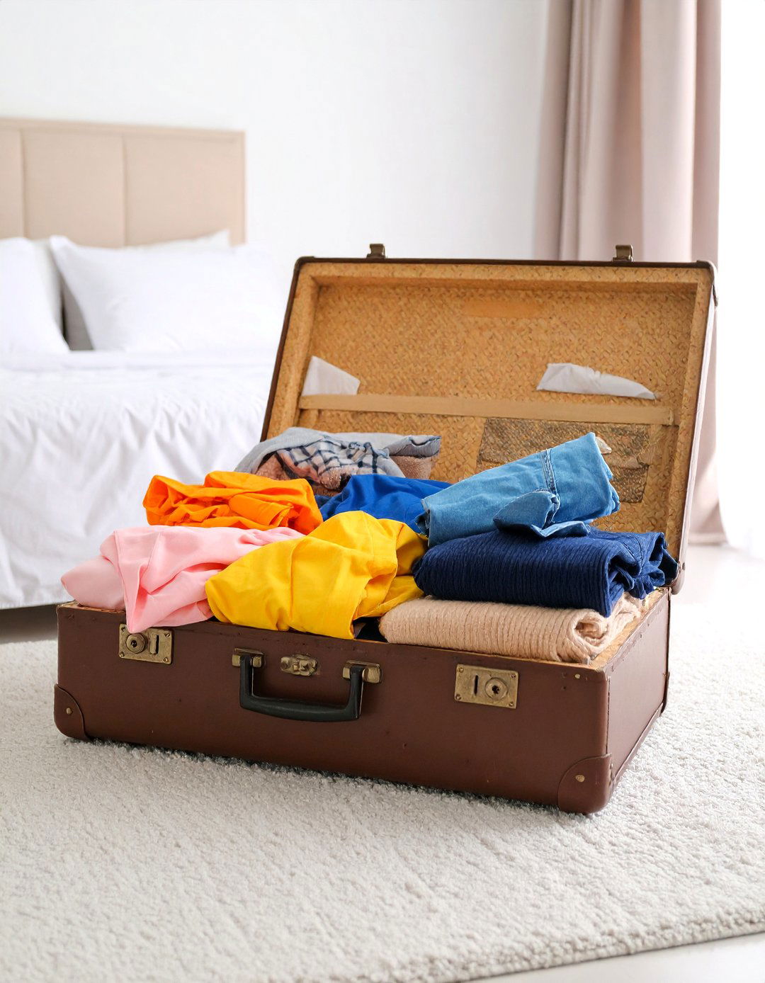 Vintage Trunk Storage for Specialty Items - 25 Clothes Storage Ideas