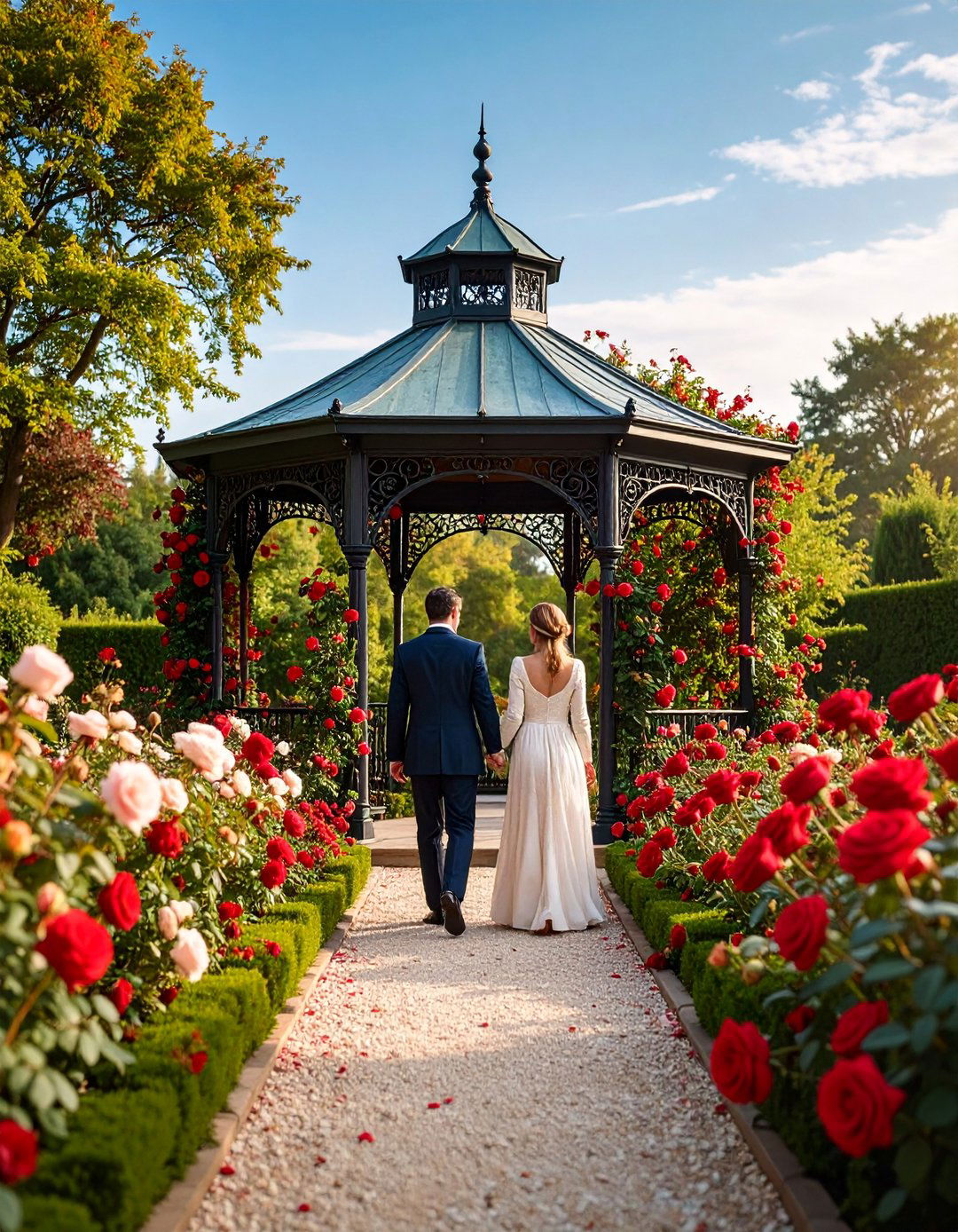 Vintage Victorian Rose Garden - 25 Rose Garden Ideas