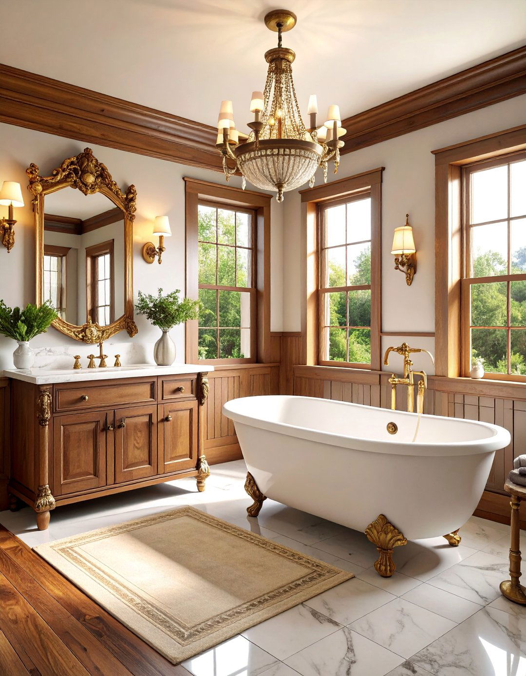 Vintage Western Saloon Style - 25 Western Bathroom Ideas