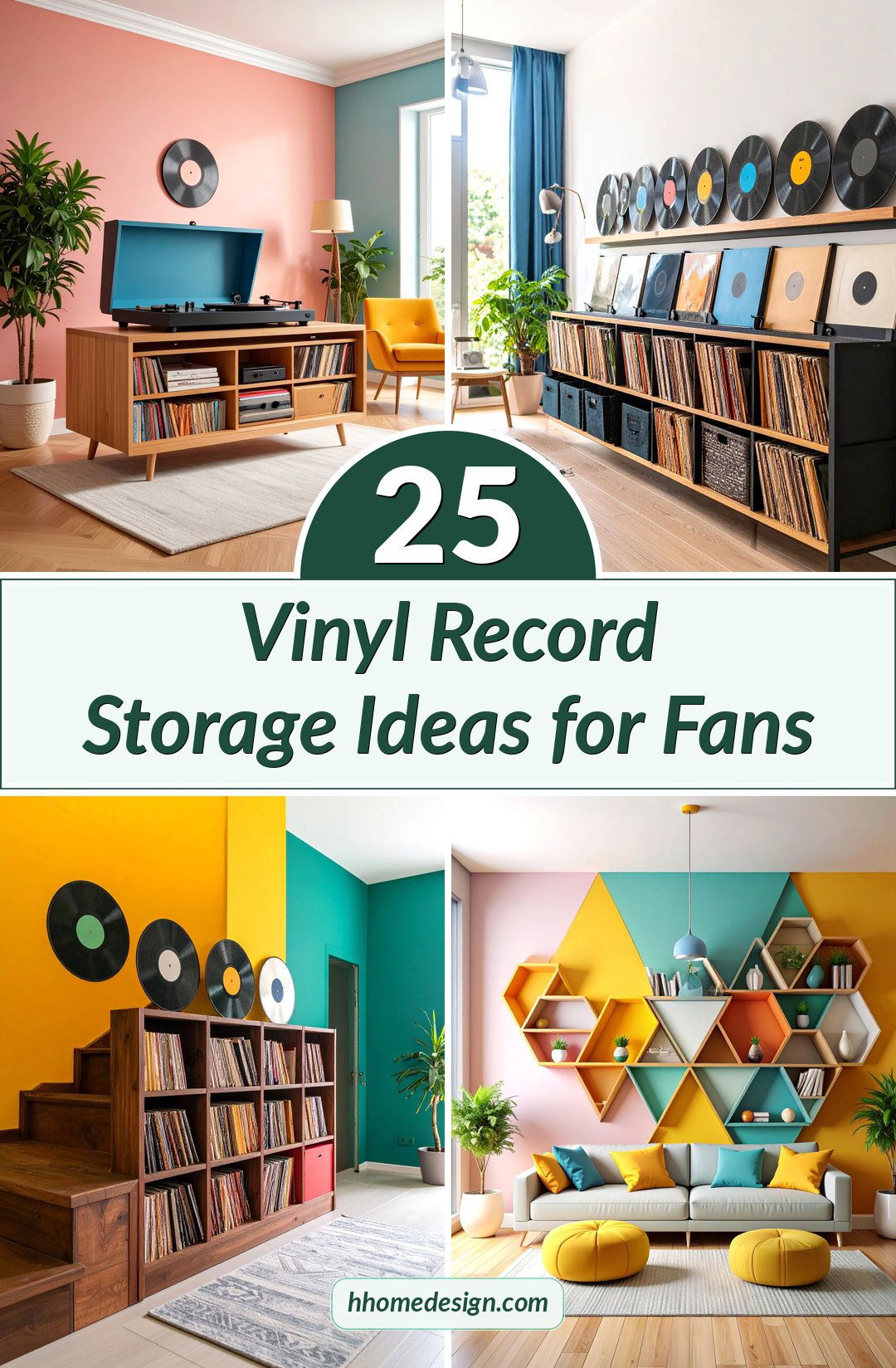 25 Vinyl Record Storage Ideas for Fans