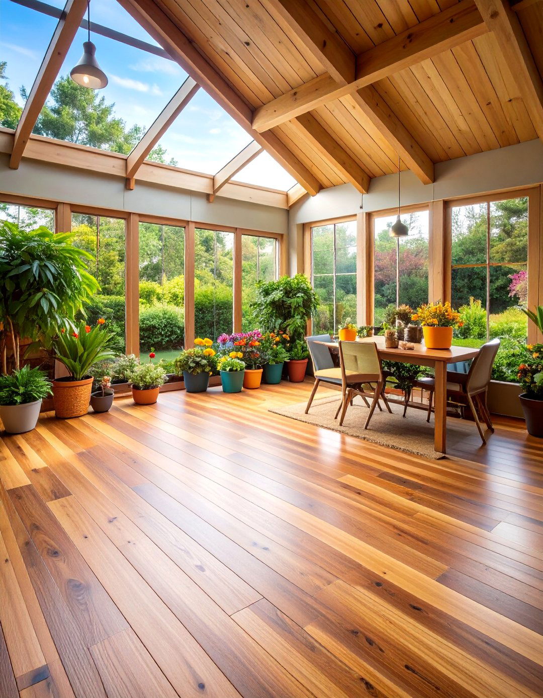 Vinyl Sheet Shed Floor with Cushioned Backing - 25 Shed Floor Ideas