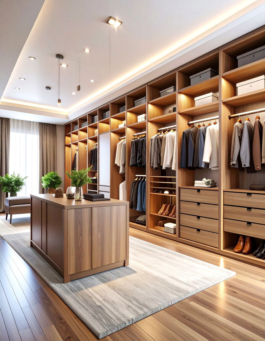 Walk In Closet Dressing Room Corner - 25 L-shaped Bedroom Layout Ideas