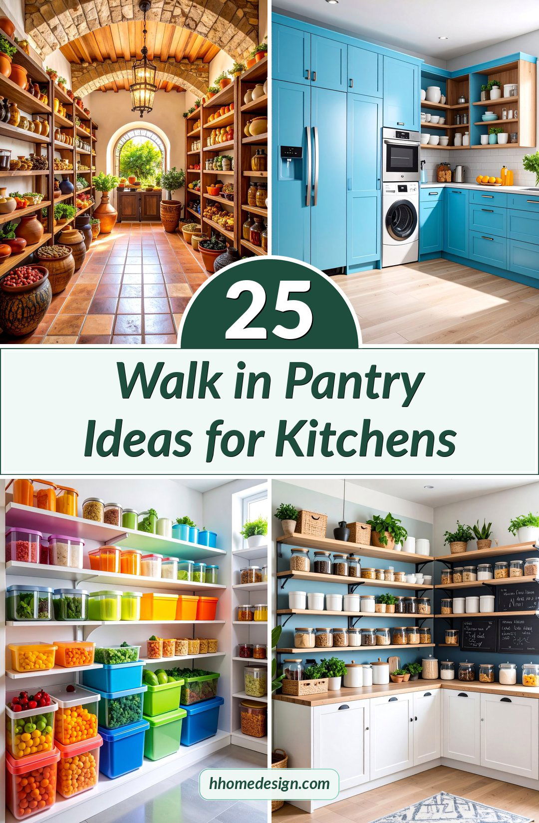 25 Walk in Pantry Ideas for Kitchens