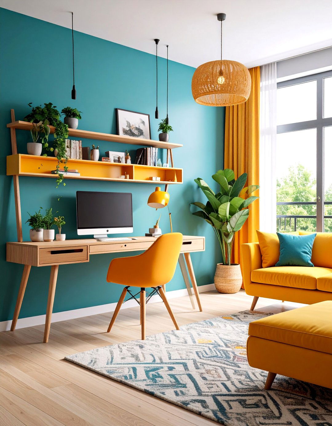 Wall Mounted Elements Design - 25 Minimalist Apartment Ideas