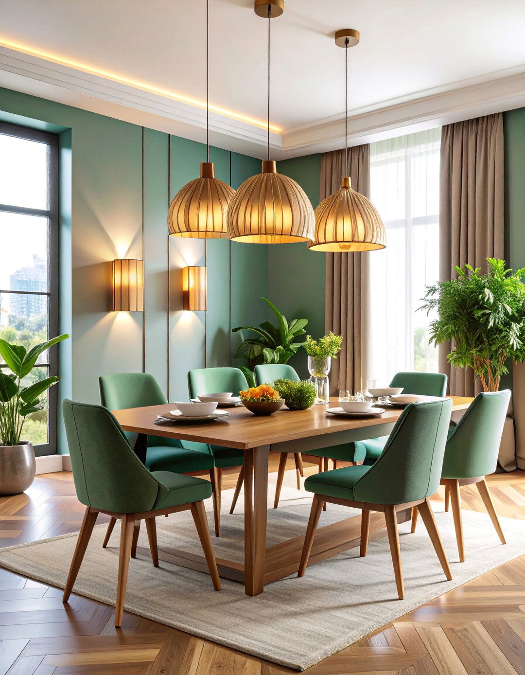 Wall Sconce Dining Room Accent Lighting for Layered Illumination - 25 Dining Room Lighting Ideas