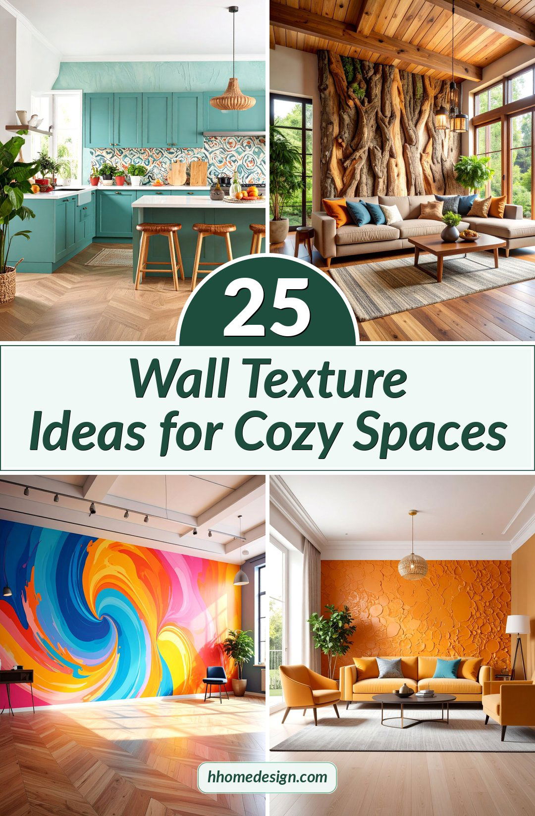 25 Wall Texture Ideas for Cozy Spaces