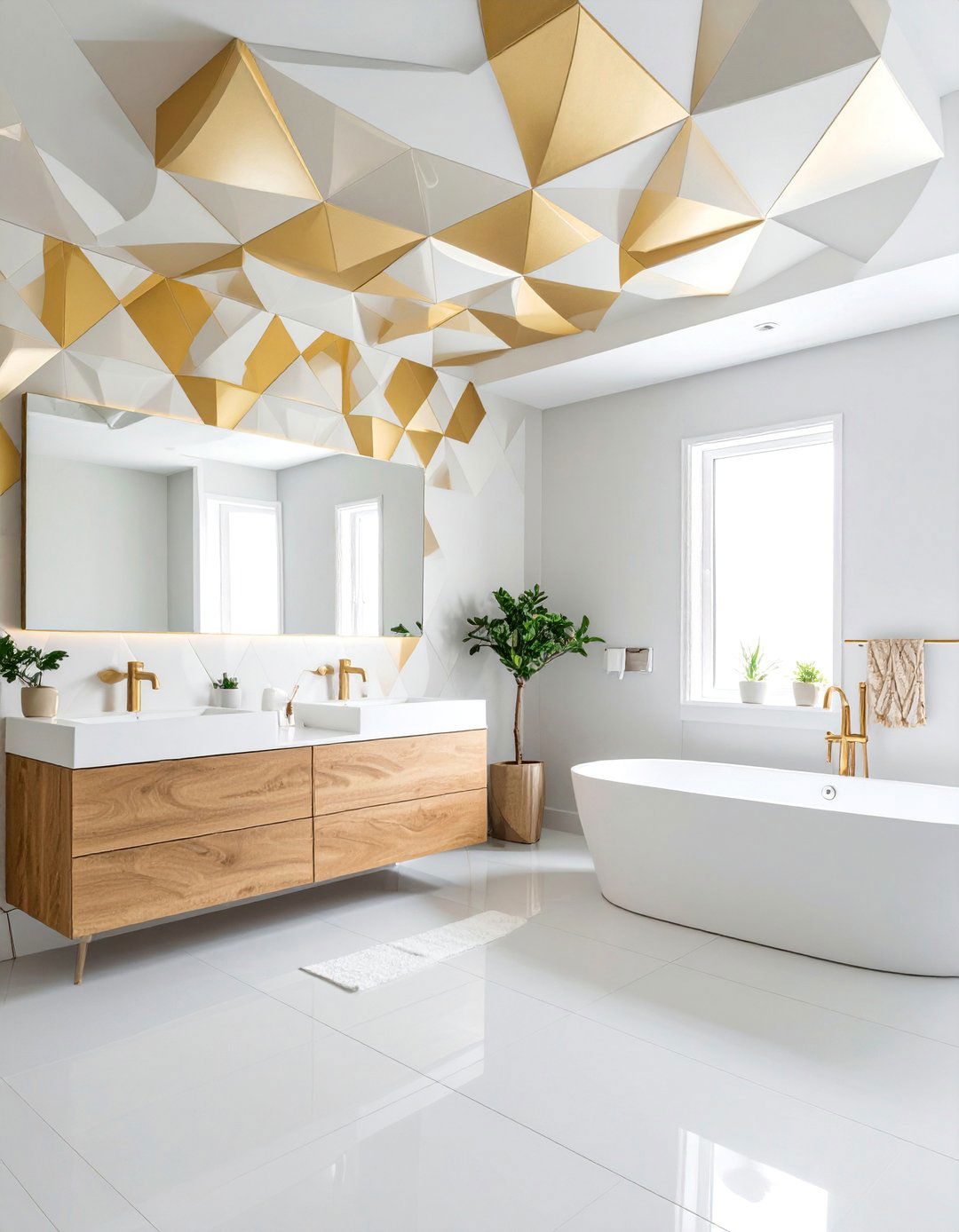 Wallpaper Ceiling Application - 25 Cheap Ceiling Ideas