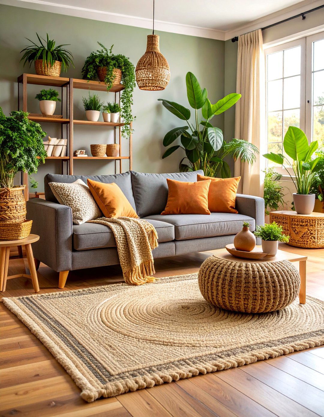 Warm Beige Natural Harmony - 25 what color rug goes with a grey couch