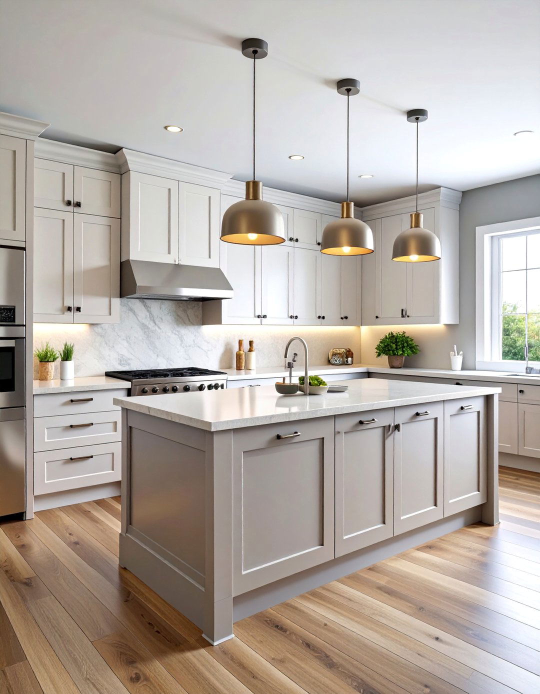 Warm Greige Kitchen Environment - 25 Calming Paint Colors