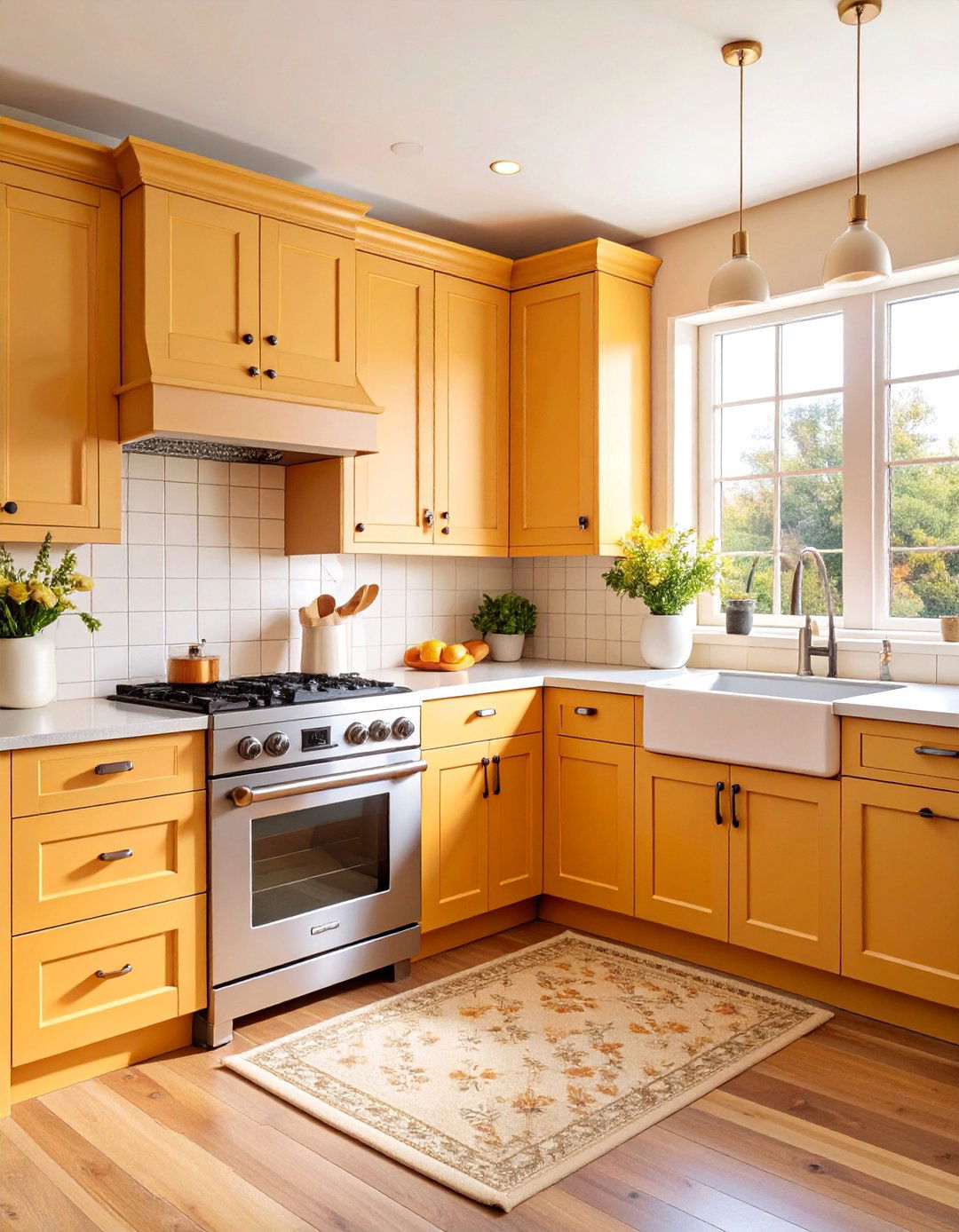 Warm Putty for Subtle Elegance - 25 What Color Cabinets Go With Black Appliances
