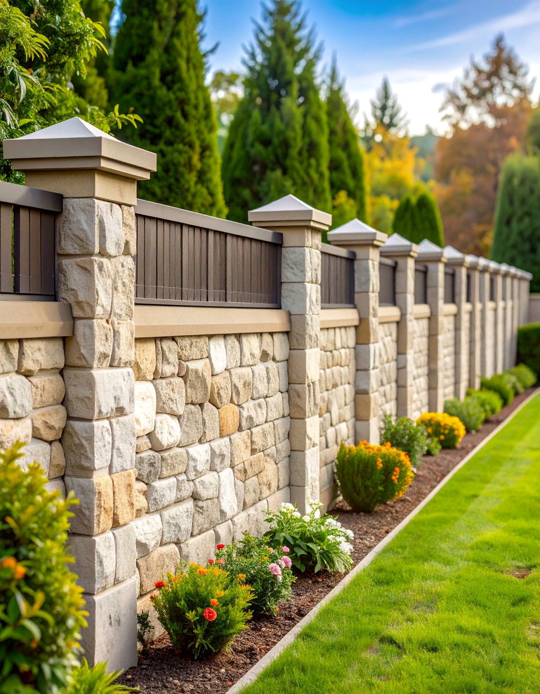 Warm Stone Neutral Fence - 25 Fence Paint Colours