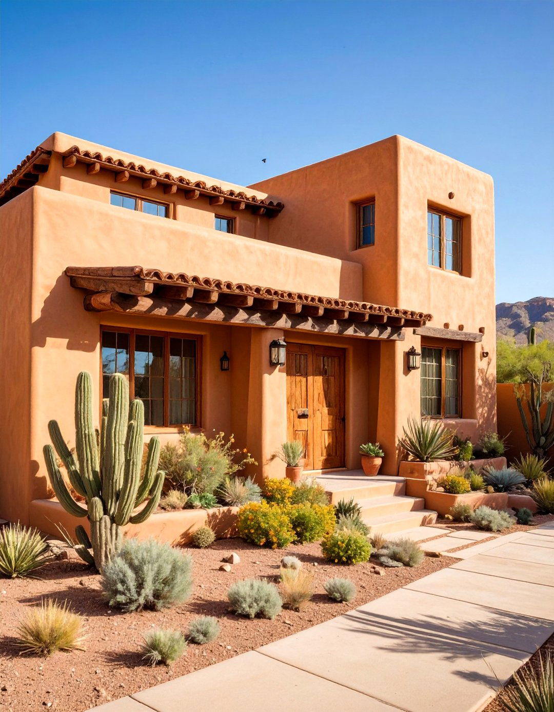 Warm Tan Southwest Comfort - 25 Stucco Colors for Home Exteriors